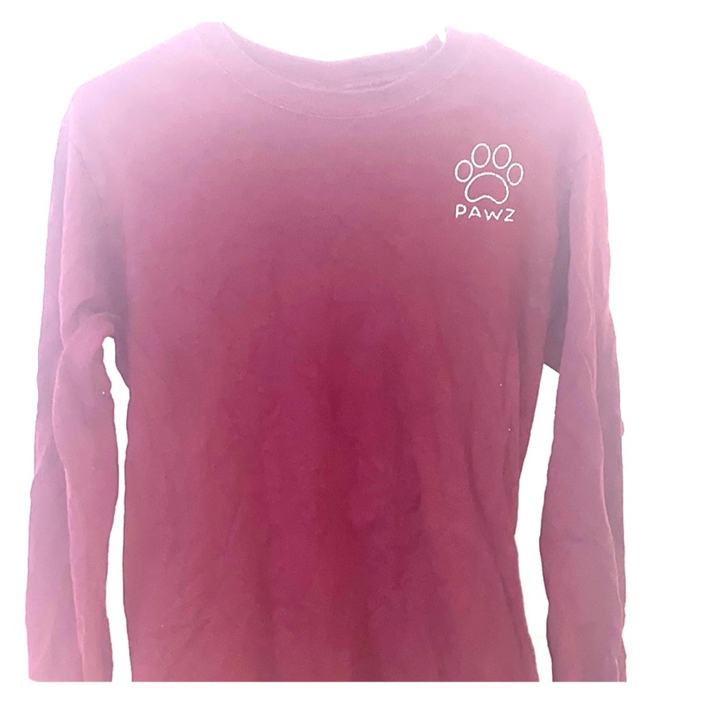 Maroon Paws Tee